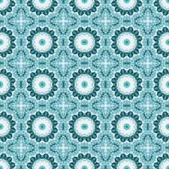 abstract floral sky blue, dark slate gray and light blue color pattern. seamless decorative backdrop for banner, cards, poster or creative fasion design