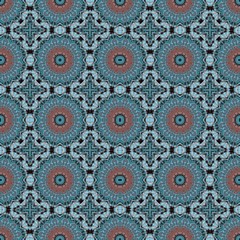 abstract floral dim gray, slate gray and sky blue color pattern. seamless decorative backdrop for banner, cards, poster or creative fasion design