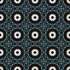 black, beige and teal blue color pattern. abstract vintage decoration. graphic element for banner, cards, poster or creative fasion design
