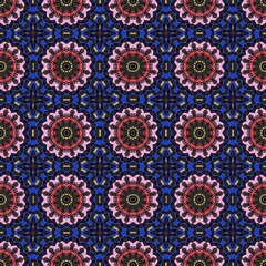 dark slate gray, pastel magenta and royal blue color pattern. abstract vintage decoration. graphic element for banner, cards, poster or creative fasion design