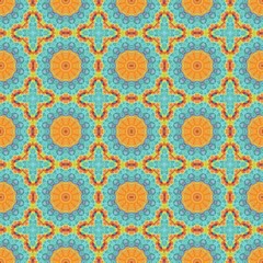 abstract medium aqua marine, bronze and sandy brown seamless pattern. can be used for wallpaper, poster, banner or texture design