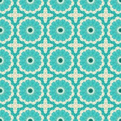 abstract floral light sea green, medium turquoise and light gray color pattern. seamless decorative backdrop for banner, cards, poster or creative fasion design