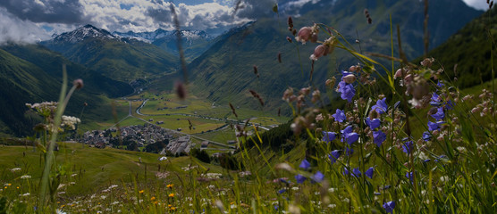viste di gstaad svizzera