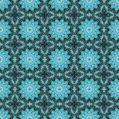seamless wallpaper pattern with cadet blue, black and dark slate gray colors. can be used for cards, posters, banner or texture fasion design