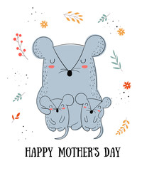 Happy Mother's Day Postcard