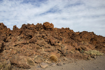 View of Teide National Park,  Tenerife, Canary Islands, Spain