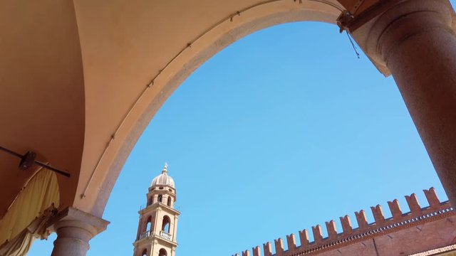 Faenza IT: Piazza del Popolo, Medieval Palace, Cathedral, The Artistic Ceramics