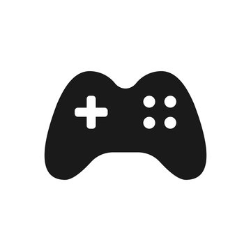 Game controller icon. Video game console. Joystick icon illustration for mobile and web concept