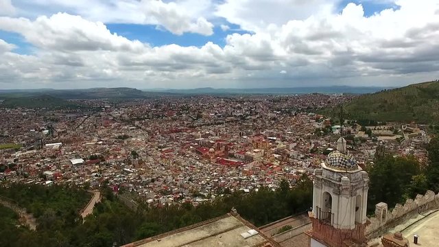 Cerro de la Bufa, located east of the historic center of the city of Zacatecas