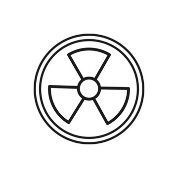 recommend clip art: Nuclear Icon Vector. Radioactive danger sign. Hazard symbol. Uranium illustration. Atomic reactor sign.
