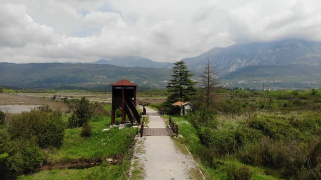 Drone footage filmed in Solila, Montenegro. 4k quality.