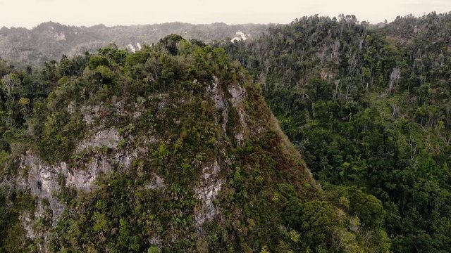 4K @25P of the Carso mountains in Utuado Puerto Rico.