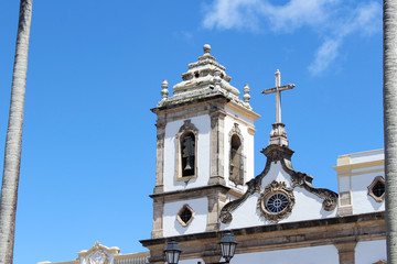 Bell of the Catholic Church in Pelourinho, Salvador Bahia Brazil