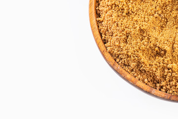 Grated raw unrefined cane sugar - Saccharum officinarum.