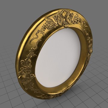 Gold frame