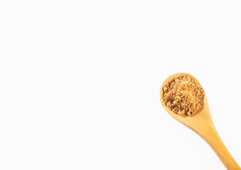 Grated raw unrefined cane sugar - Saccharum officinarum.