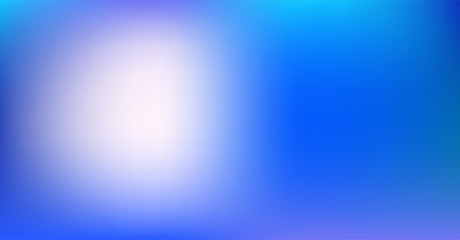 Purple Blue Gradient Vibrant Dreamy Vector Background. Sunrise, Sunset, Sky, Water Color Overlay Neon Design Element. Luxury Trendy Holograph Defocused Texture. Digital Funky Cool Tech Gradient Paper.
