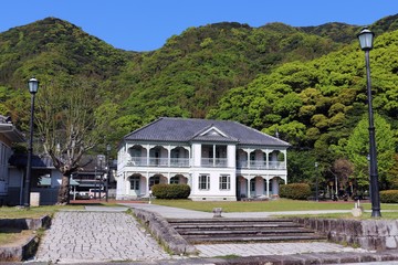 世界遺産　三角西港の浦島屋