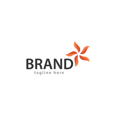 Brand Company Logo Vector Template Design Illustration
