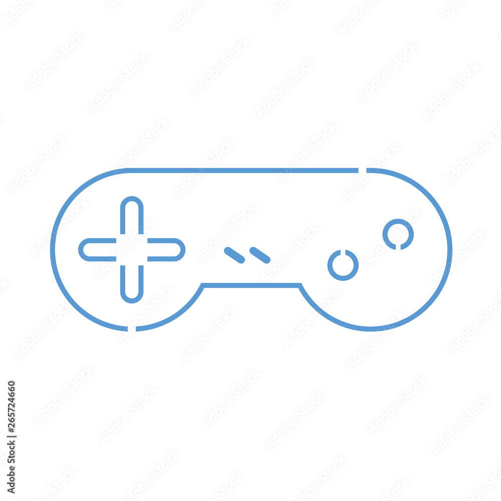 Canvas Prints videogame control icon