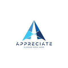 Modern A Logo - Vector logo template