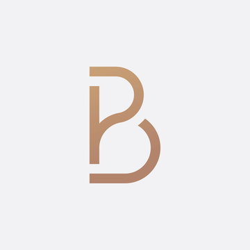 Luxury PB Logo - Vector logo template
