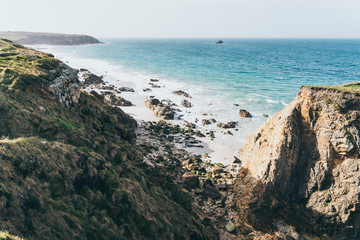 Fototapeta premium côte en hiver