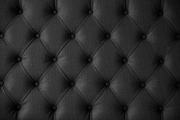 Fototapeta premium Black and white sofa symmetry texture pattern, luxury background concept