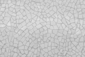 Broken tiles mosaic seamless pattern.