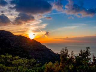 【静岡県伊豆半島】井田の夕景【晩秋】