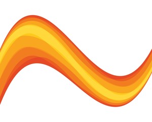 Dynamic texture orange background vector