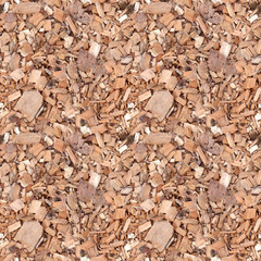 Seamless tiles of wooden cuttings.