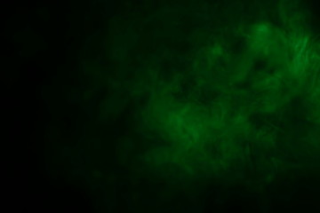 green magic smoke texture background
