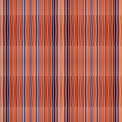seamless vertical lines wallpaper pattern with tomato, coffee and dark slate blue colors. can be used for wallpaper, wrapping paper or fasion garment design