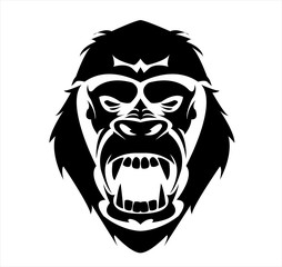 gorilla vector logo