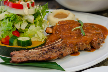 Pork steak