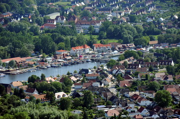 Naklejka premium Greifswald Wieck, Urlauber- und Fischerdorf 2014