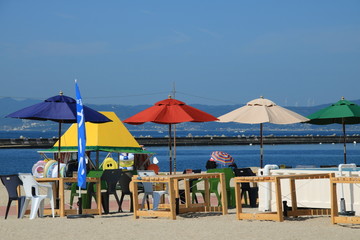 神戸・須磨海水浴場