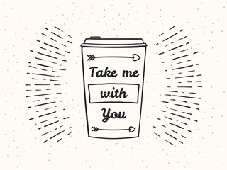 Hand Drawn Coffee Cup