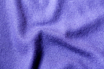 Fototapeta na wymiar 青紫のニットの背景