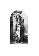 Christian illustration. Old image