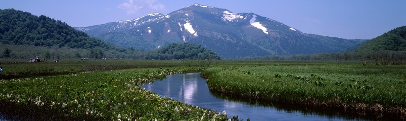 尾瀬ヶ原と燧ヶ岳