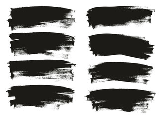Calligraphy Paint Thin Brush Background High Detail Abstract Vector Background Set 106
