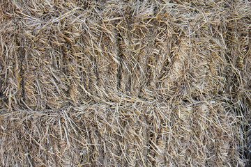 background of straw
