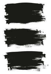 Calligraphy Paint Thin Brush Background High Detail Abstract Vector Background Set 17