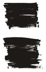 Calligraphy Paint Thin Brush Background High Detail Abstract Vector Background Set 10