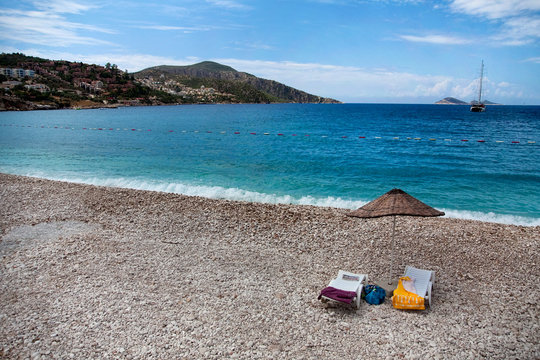 Amazing view of Kalkan beach