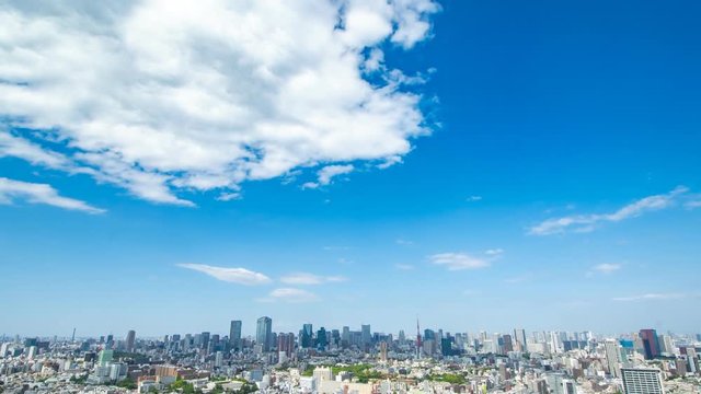 4K・東京風景・タイムラプス