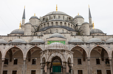 La Mezquita Azul, Estambul, Turquía,