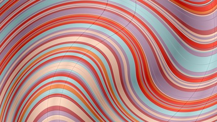 rosy brown, firebrick and light blue abstract wavy wallpaper background